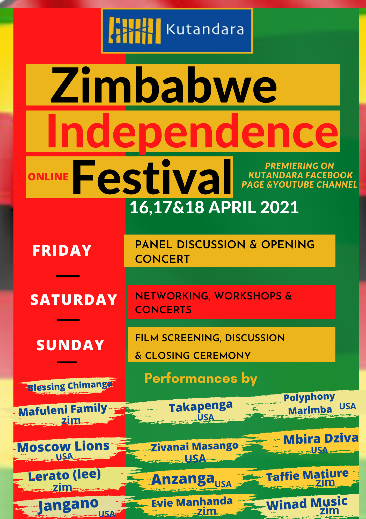 Zimbabwe Independence Festival - Zimbabwean Music Festival