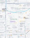 Map of CWU Parking Services office